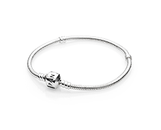 Bracelet, Sterling Silver, Pandora Clasp