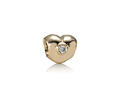 Gold charm, 0.12ct