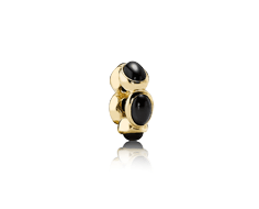 Pandora Spacer 14K Cabochon Onyx