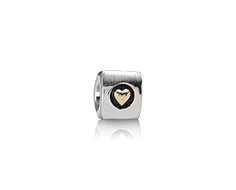 Silver charm, 14ct