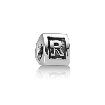 pandora letter r charm