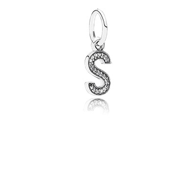 charm pandora lettera s charm pandora lettera s