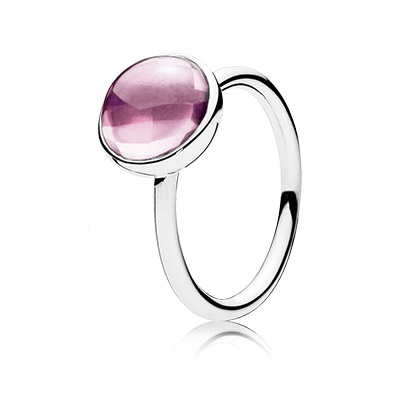 anillo opalo rosa pandora anillo opalo rosa pandora