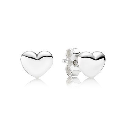 Hearts Stud Earrings - 290550 - Earrings | PANDORA